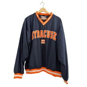 Vintage Syracuse Orange Windbreaker Pullover Team Edition Foot Locker Mens Large